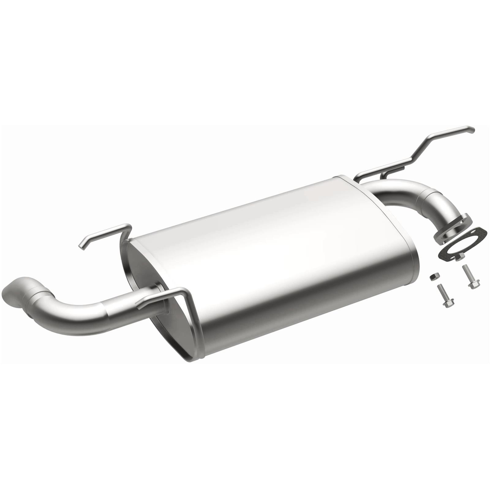 BRExhaust - Exhaust Pipes, Intermediate Pipes for 2016-2020 CROSSTREK, 2012-2016 IMPREZA, 2013-2015 XV CROSSTREK 108-0002 Direct-Fit Rear Muffler Kit thumbnail 2