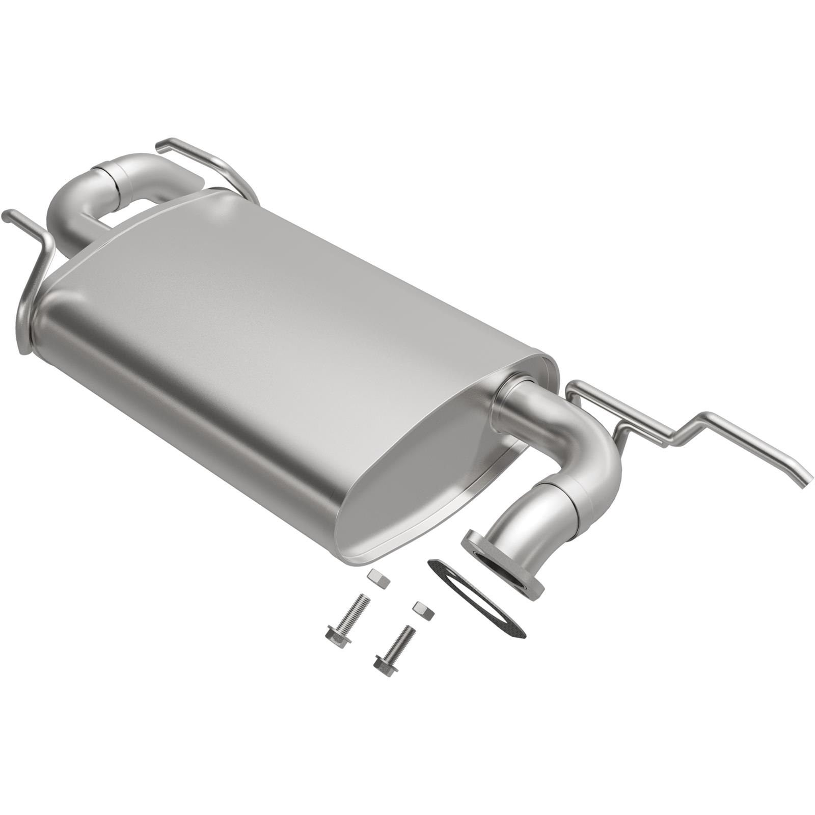 BRExhaust - Exhaust Pipes, Intermediate Pipes for 2016-2020 CROSSTREK, 2012-2016 IMPREZA, 2013-2015 XV CROSSTREK 108-0002 Direct-Fit Rear Muffler Kit