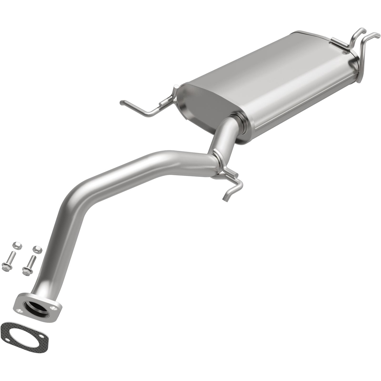 BRExhaust - Exhaust Pipes, Intermediate Pipes for 2010-2012 SANTA FE, 2011-2013 SORENTO 108-0015 Direct-Fit Rear Muffler Kit