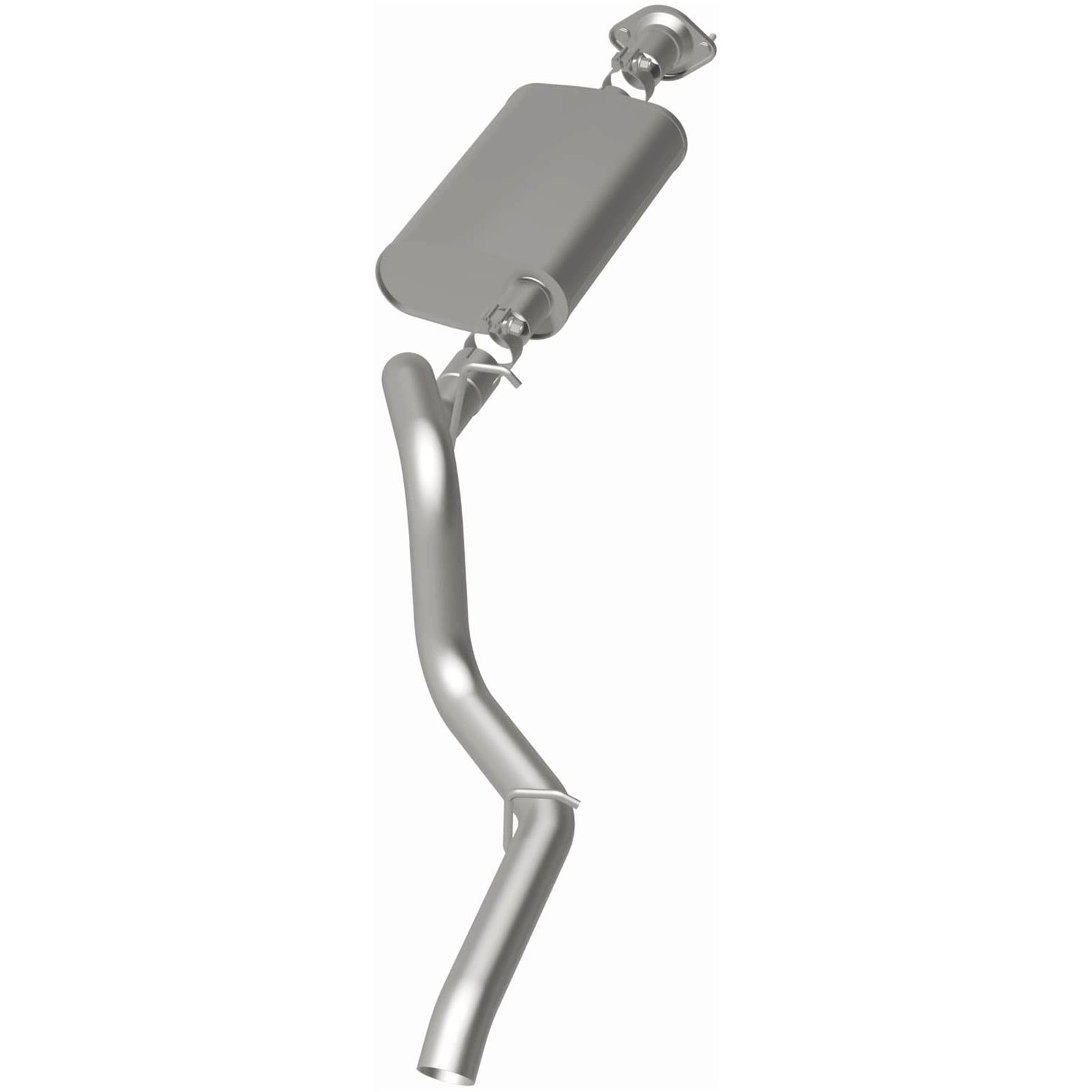 BRExhaust Direct-Fit Exhaust Systems for 1997-2006 WRANGLER - 116-0002 Systems, Direct-Fit, Replacement, OEM Style, Cat-Back, Bolt-On, Stainless Steel, Natural Finish, with Hangers, Hardware, Jeep, Kit thumbnail 3