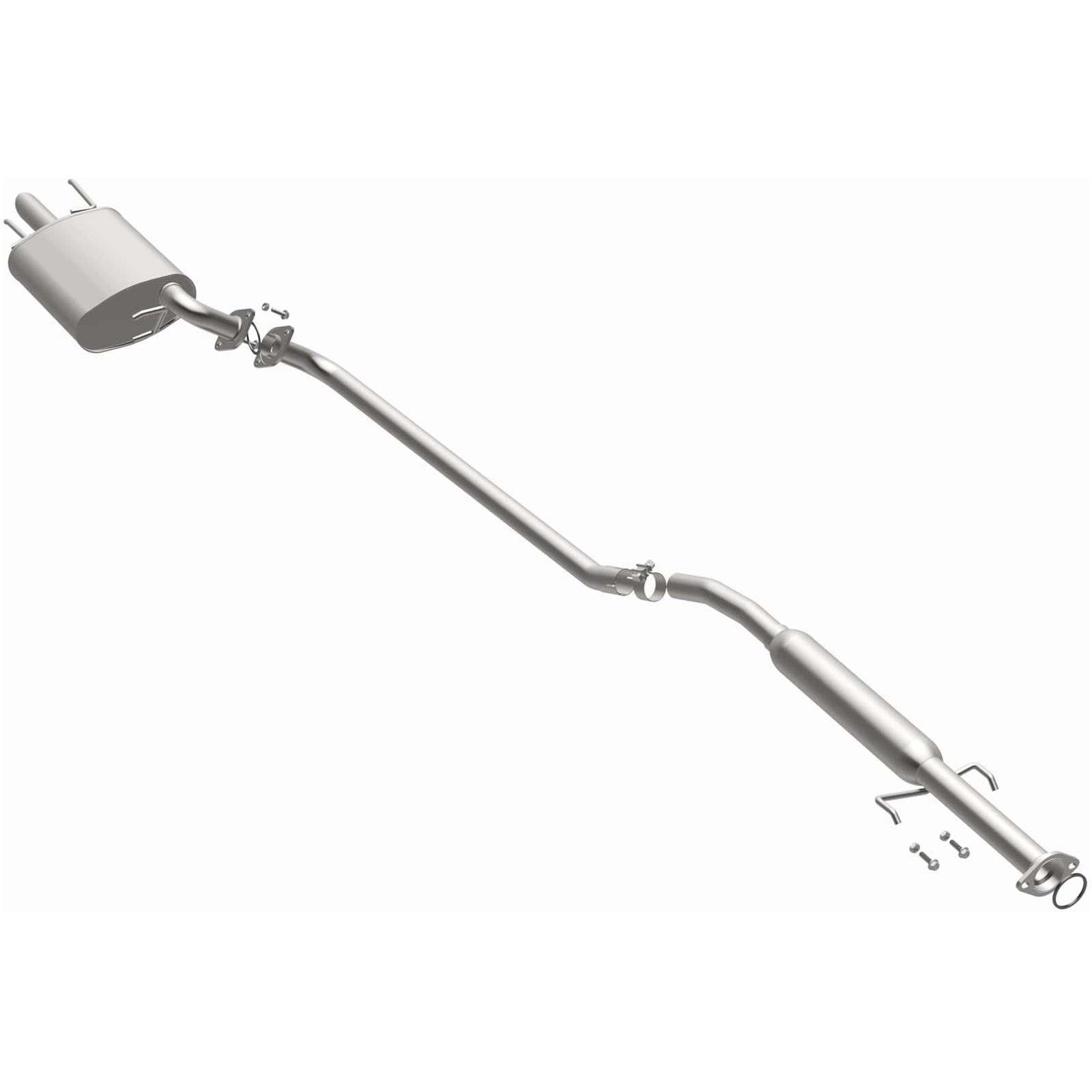 BRExhaust Direct-Fit Exhaust Systems 116-0274 Systems, Direct-Fit, Replacement, OEM Style, Cat-Back, Bolt-On, Stainless Steel, Natural Finish, with Hangers, Hardware, Lexus, Toyota, Kit thumbnail 2