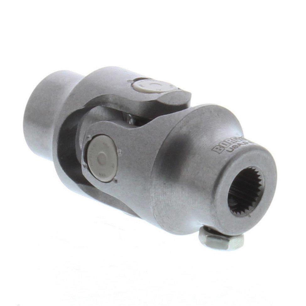 Borgeson Universal Steering U-Joints 010964 Joint, Steel, 9/16 in. 26-Spline, 3/4 in. Smooth Bore, Each