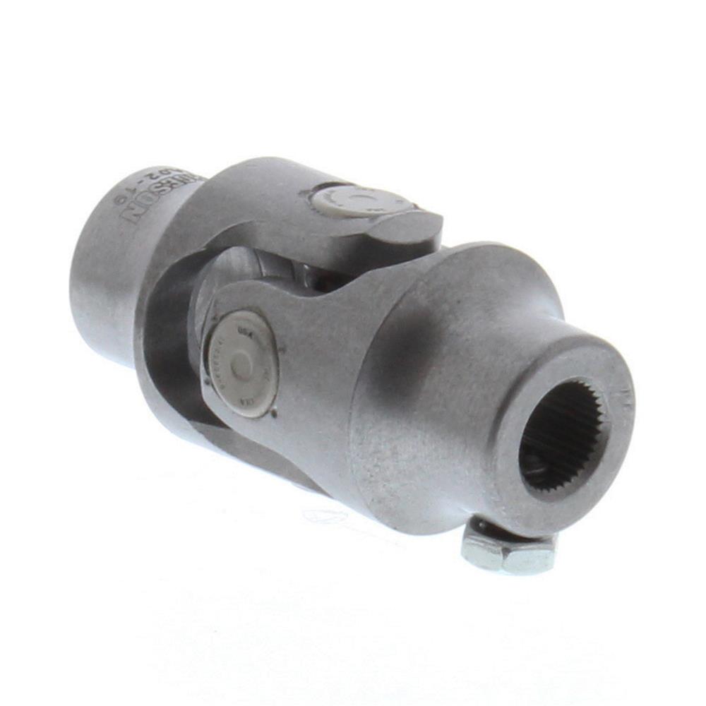 Borgeson Universal Steering U-Joints 011864 Joint, Steel, 5/8 in. 36-Spline, 3/4 in. Smooth Bore, Each