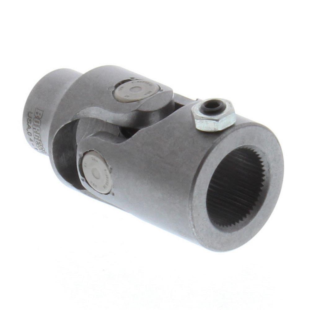 Borgeson Universal Steering U-Joints 014364 Joint, Steel, 1 in. 48-Spline, 3/4 in. Smooth Bore, Each