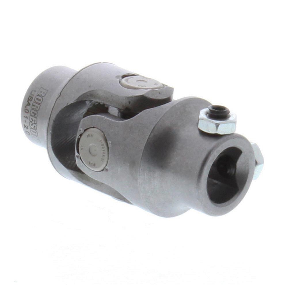 Borgeson Universal Steering U-Joints 014906 Joint, Steel, 3/4DD X 9/16-17