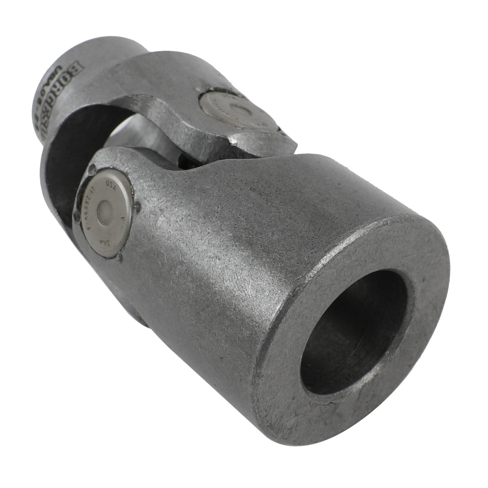 Borgeson Universal Steering U-Joints 016664 Joint, Steel, 7/8 Smooth Bore X 3/4 Smooth Bore