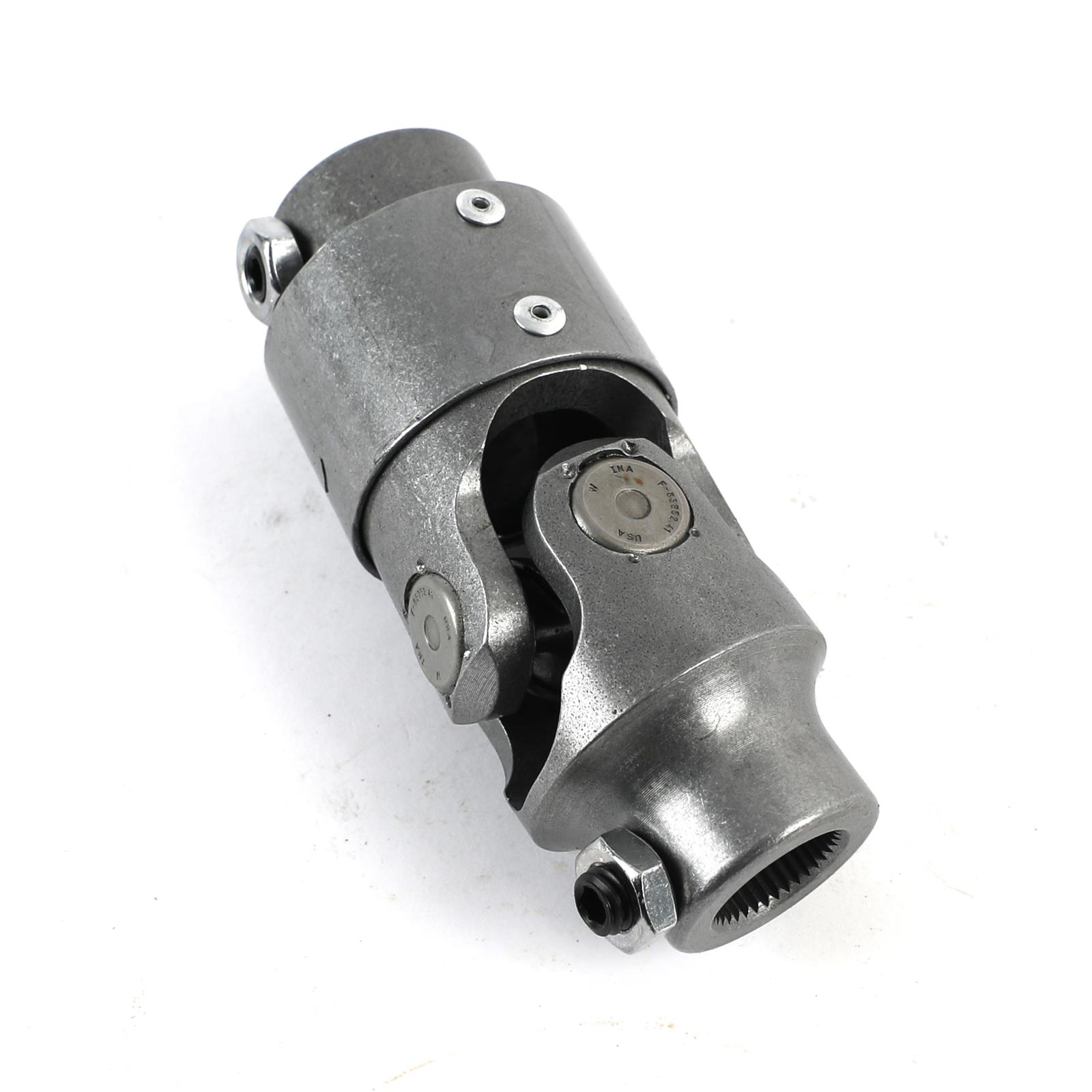 Borgeson Universal Steering U-Joints 033425 Joint / Vibration Damper, Steel, 3/4-36 X 11/16-36