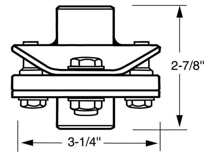 Borgeson Universal 053440 Borgeson Universal Rag Joints | Summit Racing