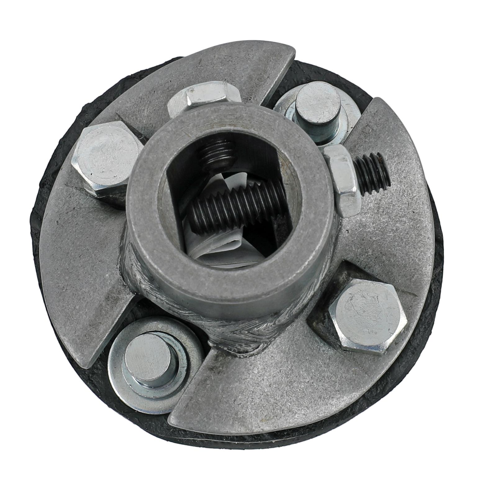 Borgeson Universal Steering Shaft Couplers 055052 Rag Joint, Steel, 18mm DD, 1 in. DD, Each thumbnail 2