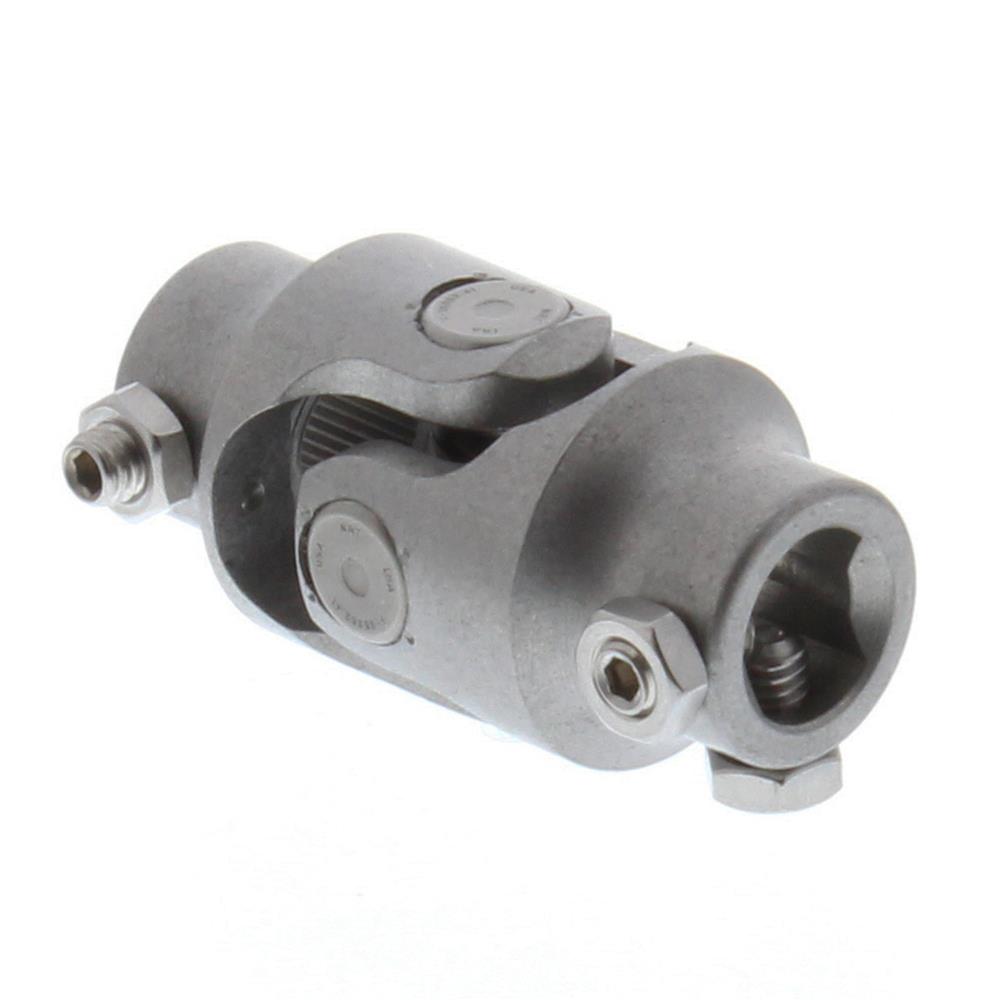 Borgeson Universal Steering U-Joints 114918 Joint, Stainless Steel, Natural, 3/4 in. DD, 5/8 in. 36-Spline, Each
