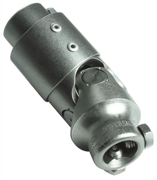 Borgeson Universal Steering U-Joints 154940 Joint, Stainless Steel, Natural, 3/4 in. DD, 13/16 in. 36-Spline, Each