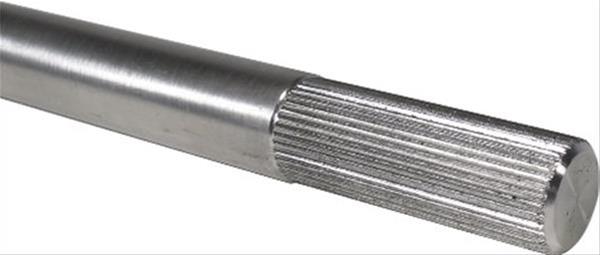 Borgeson Universal Steering Shafts 439204 Shaft, Aluminum, Natural, 36-spline Ends, 3/4 in. Diameter, 4 in. Length, Each