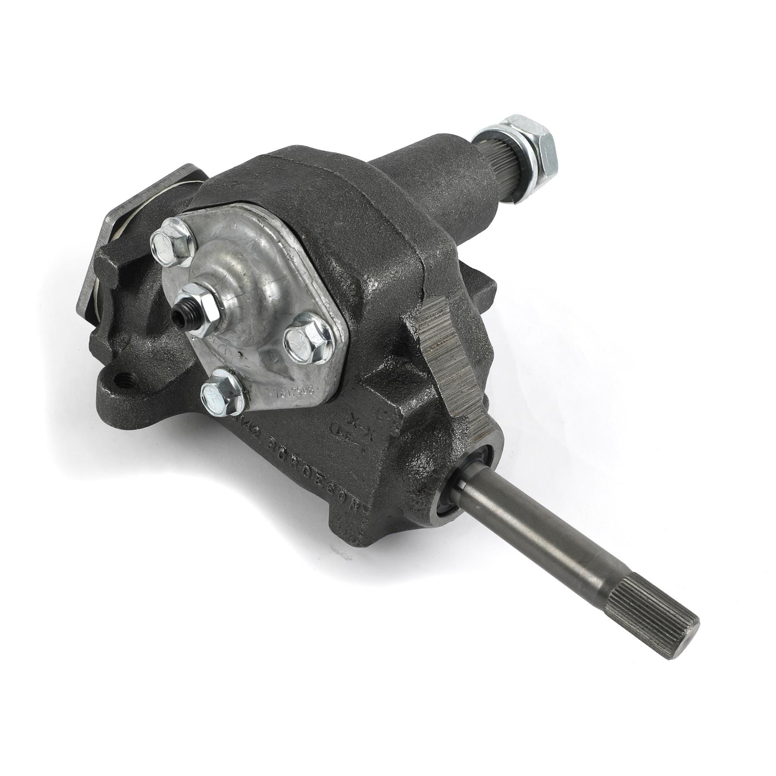 Borgeson Universal Blueprinted Manual Steering Boxes 920055 Box, Blueprinted, Saginaw 122 Manual, Front Steer, 24:1 Ratio, Cast Iron, Natural, Each thumbnail 2