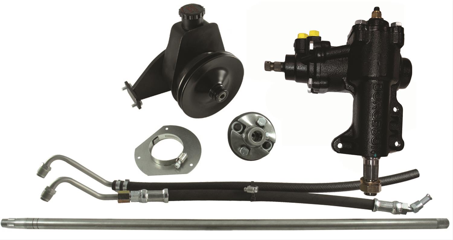Borgeson Power Steering Conversion Kits 999026 Conversion, Ford, 6-Cylinder, Kit