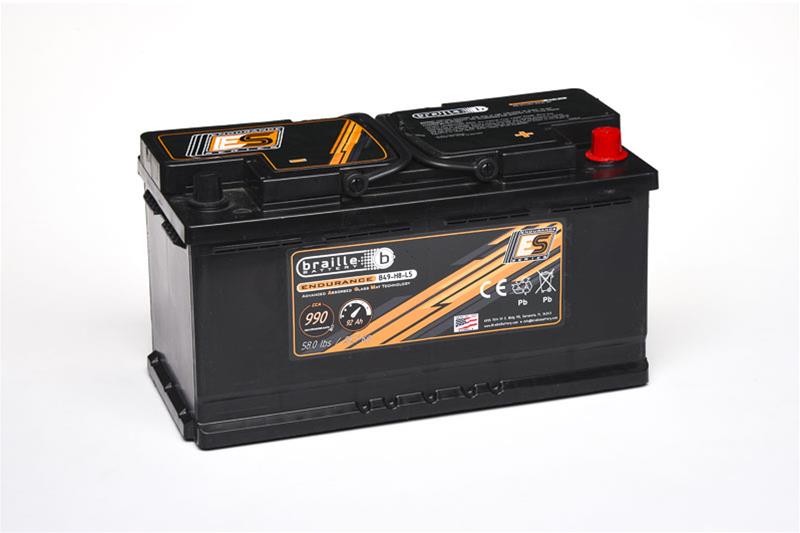 Braille 49-H8-L5 Endurance AGM Battery 990 CCA Braille 49-H8-L5 Endurance AGM Battery 990 CCA