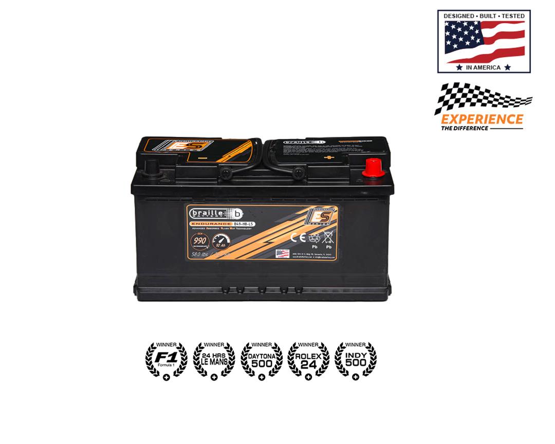 Braille Battery B49-H8-L5 Braille Battery Endurance Series