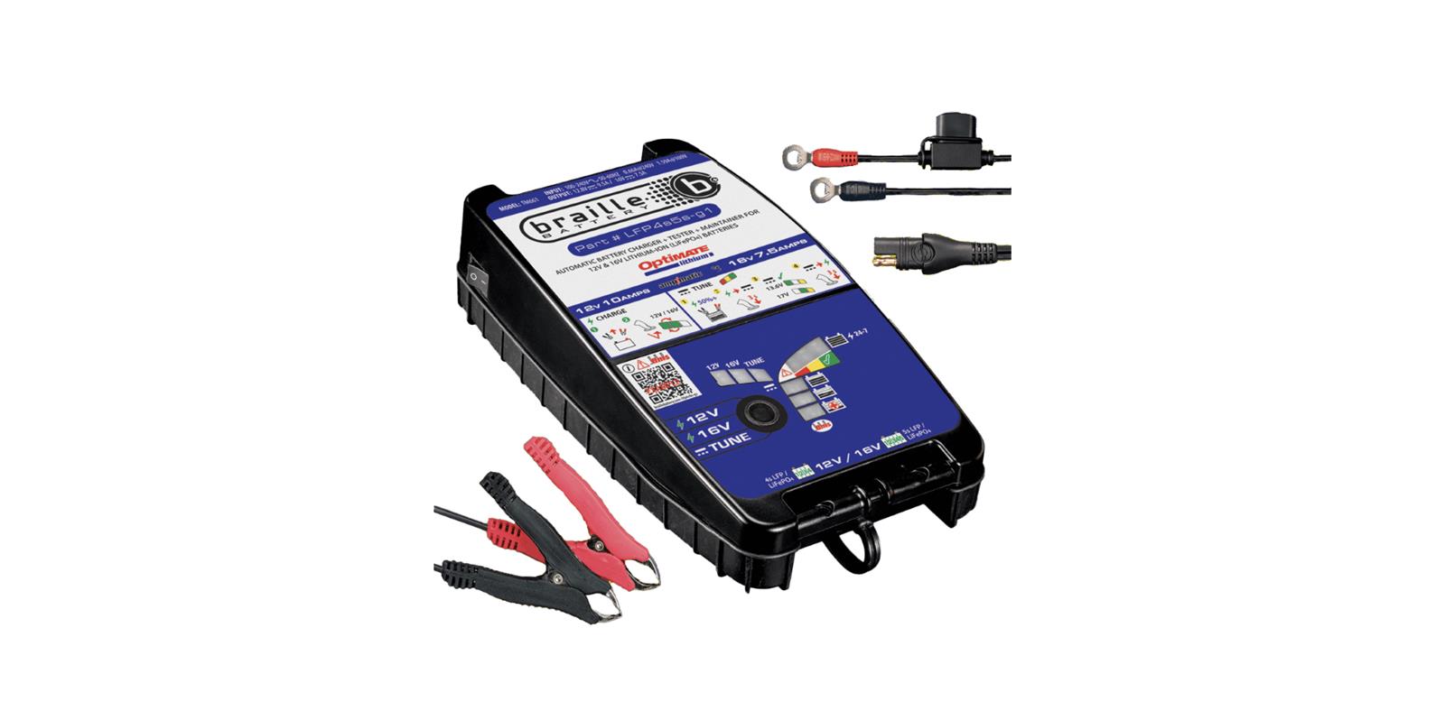 Optimate 12 Volt 6 Amp Fully Automatic Battery Charger