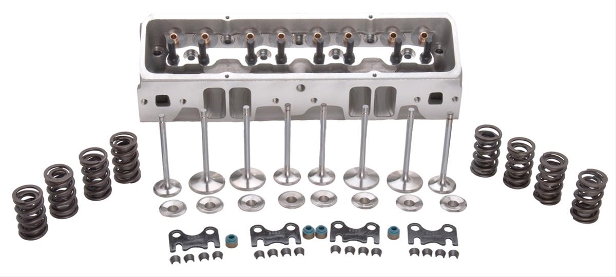CHEVROLET Brodix Cylinder Heads 1001014 Brodix Cylinder Heads Track I Aluminum Cylinder Heads