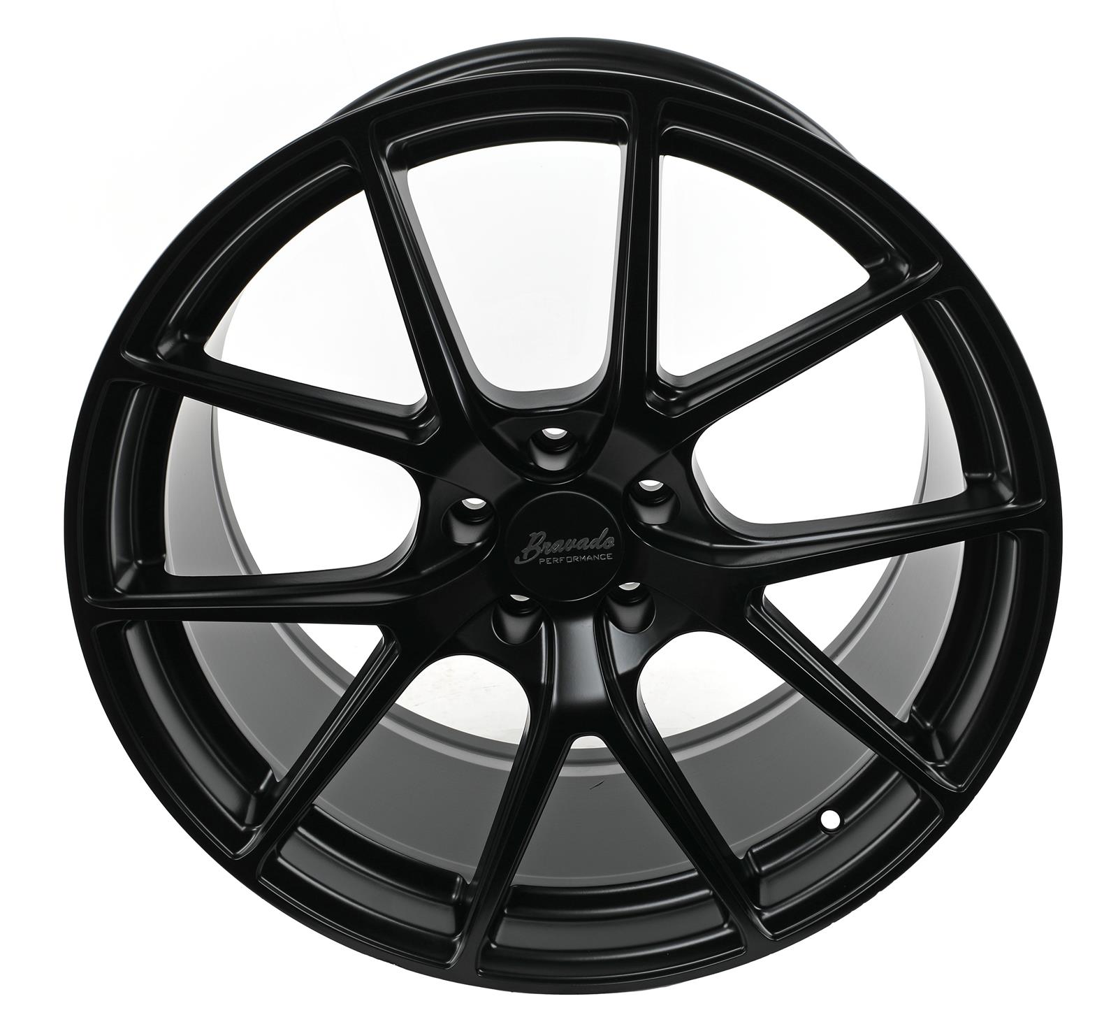 Bravado Wheels TB0N515185 Bravado Tribute Matte Black Wheels | Summit ...