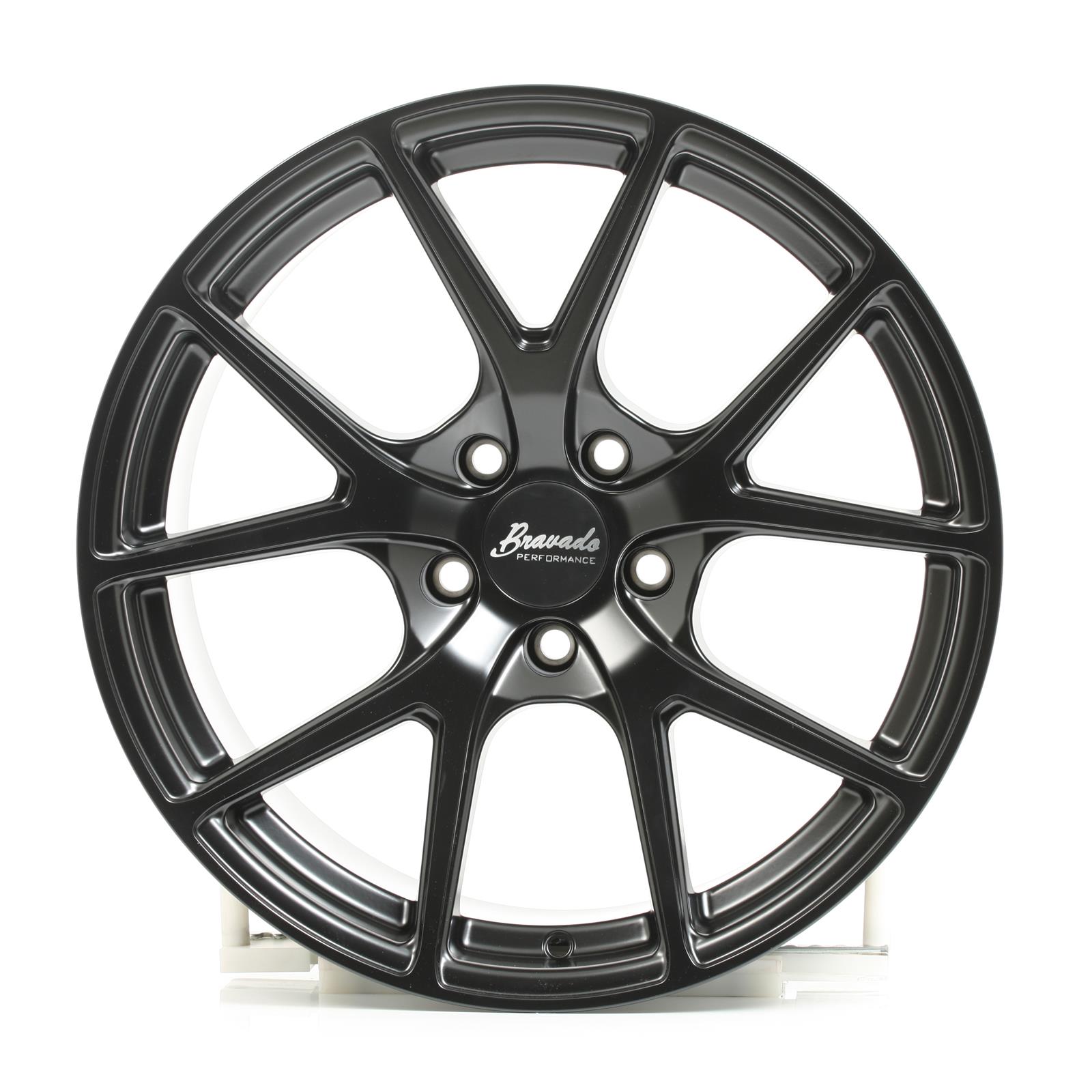 Bravado Wheels TB80515205 Bravado Tribute Matte Black Wheels
