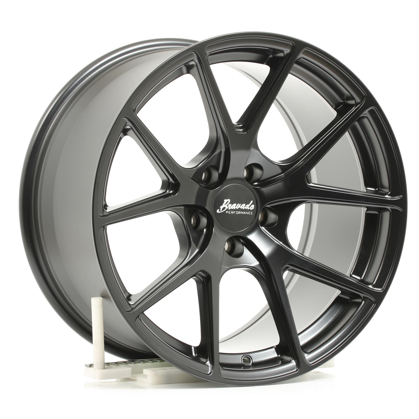 Bravado Wheels TB80515205 Bravado Tribute Matte Black Wheels