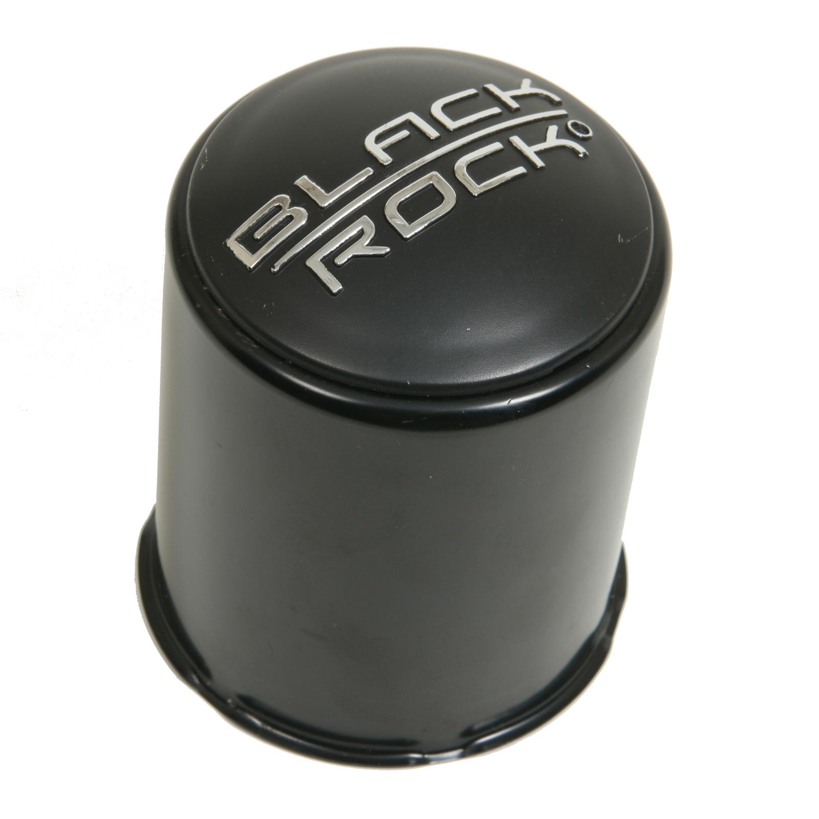 Black Rock Wheel 232712BR Black Rock Center Caps Summit Racing
