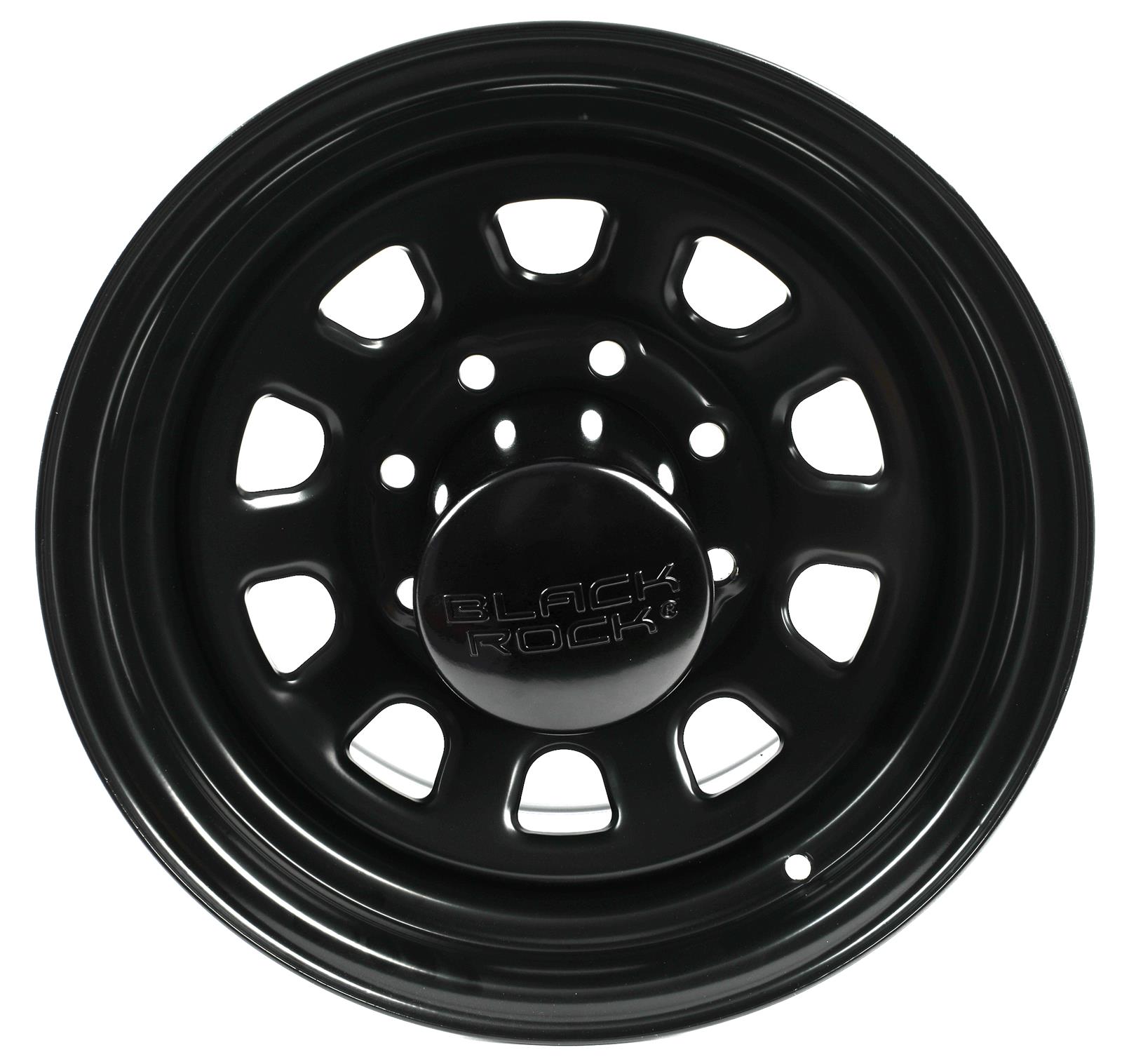 Black Rock Wheel 942688045 Black Rock Series 942 Type D Matte