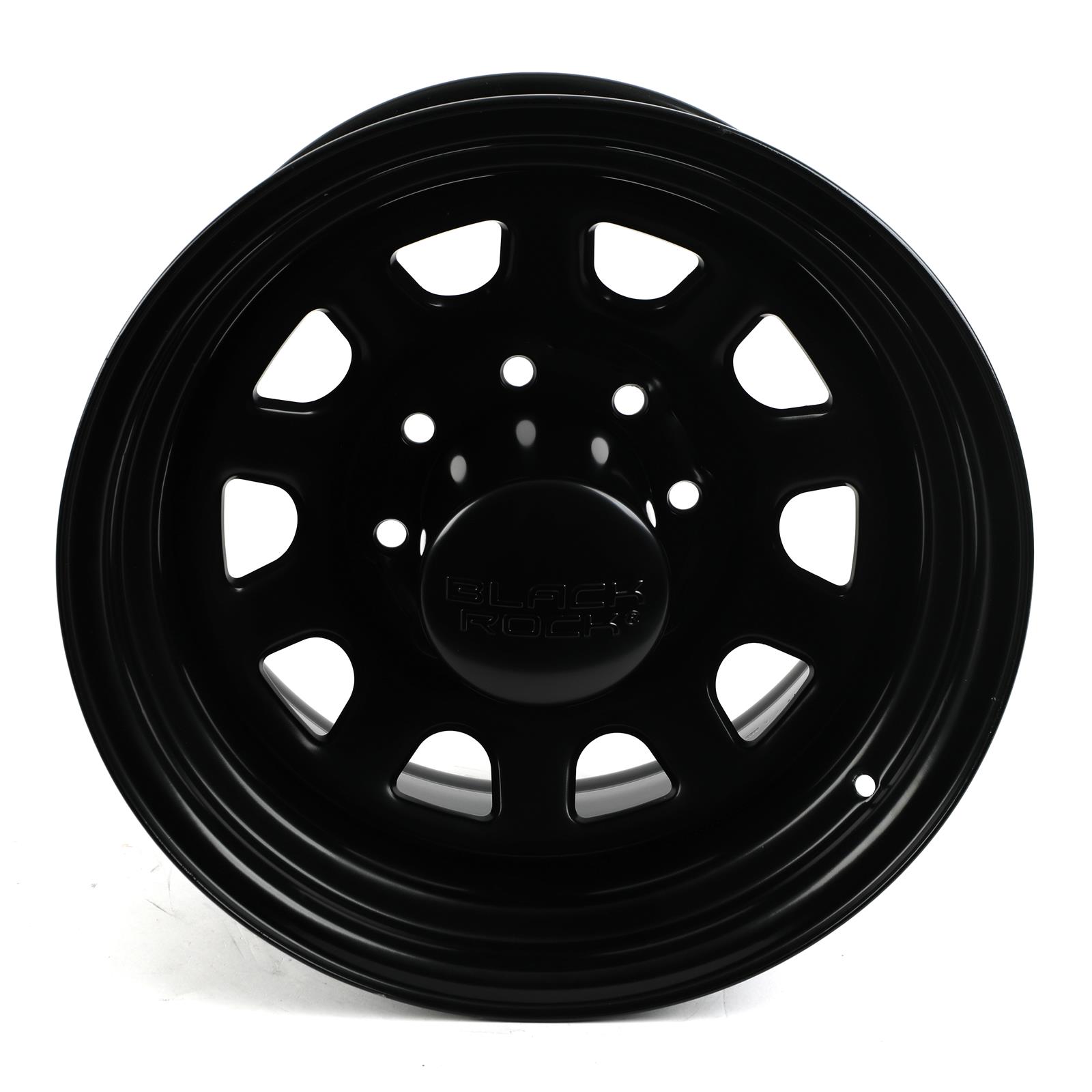 Black Rock Wheel 942798045 Black Rock Series 942 Type D Matte