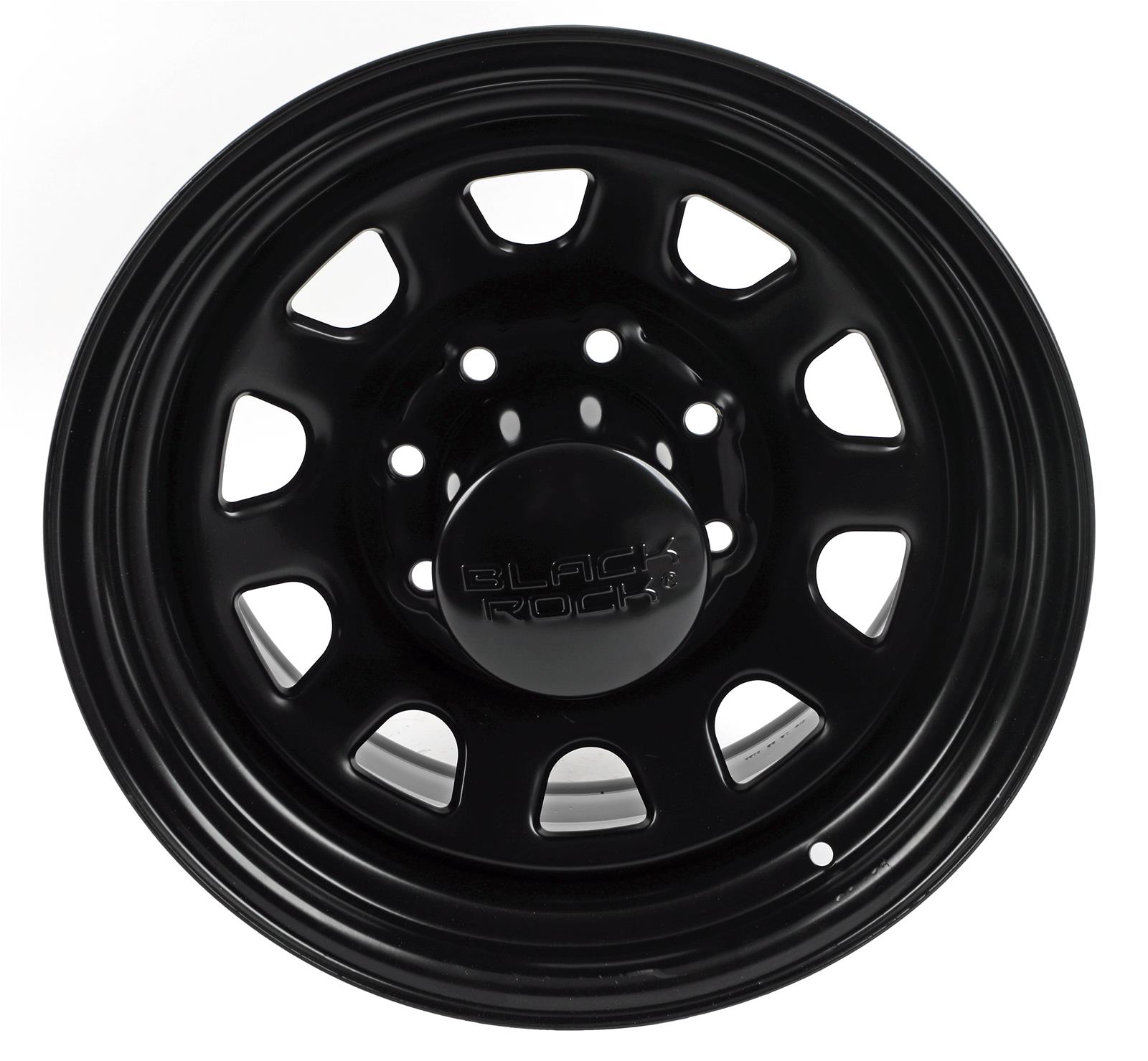 Black Rock Wheel 942798050 Black Rock Series 942 Type D Matte