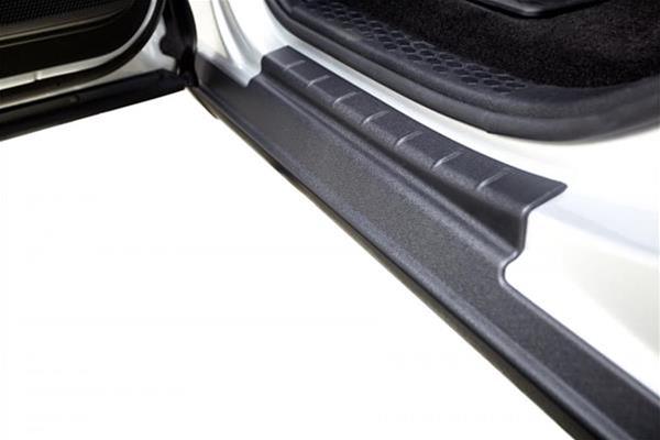 Bushwacker Trail Armor Rocker Panel and Sill Plate Covers 14071 Cover Combo, Armor, Plastic, Black, Ford, Kit
