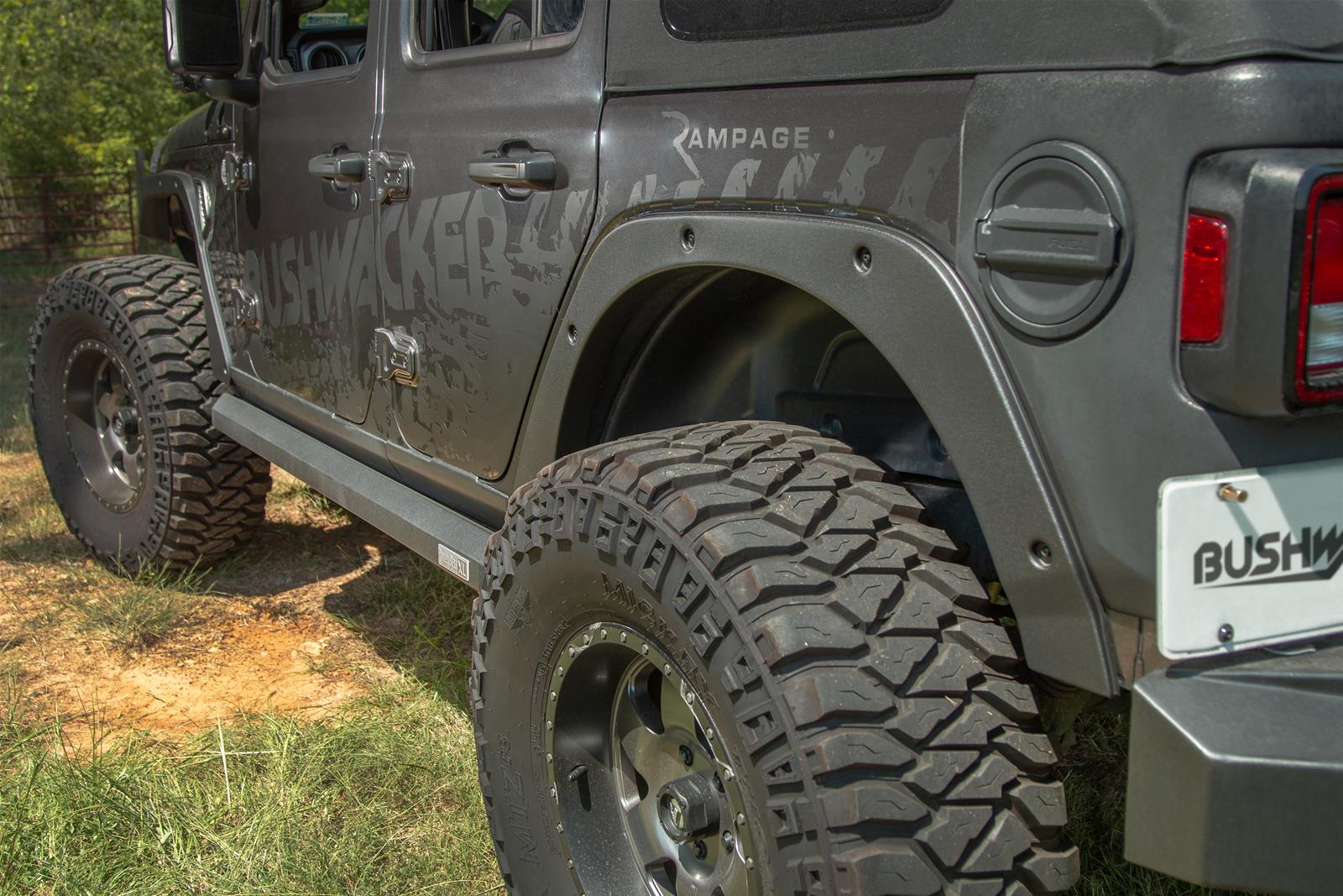 Bushwacker 14096 Bushwacker Trail Armor Fender Flare Delete Kits ...