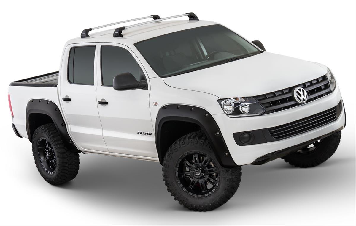 Bushwacker Pocket-Style Fender Flares 171901-02 Flares, Pocket Style, Front and Rear, Dura-Flex Thermoplastic, Black, Volkswagen, Set of 4 thumbnail 2