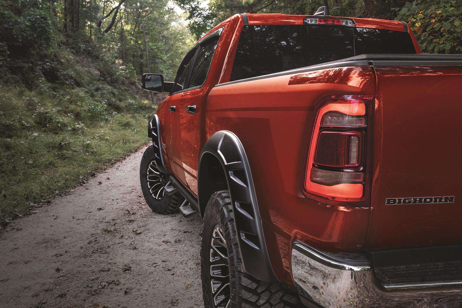 Bushwacker DRT-Style Fender Flares for 2019-2020 SILVERADO 1500 - 40132-02 Flare, DRT Style, Rear, Black, Dura-Flex Thermoplastic, Chevy, Pair thumbnail 2