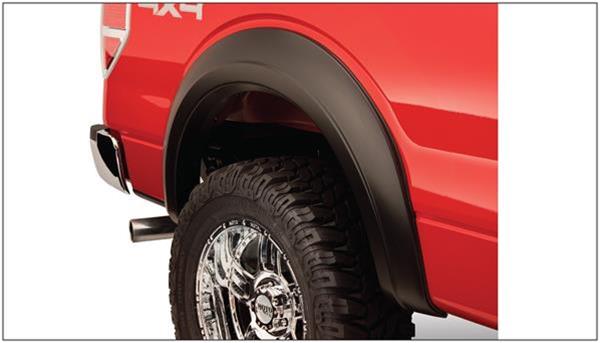 Bushwacker Extend-A-Fender Flares 50055-02 Fender Flares, Flares, Front, Dura-Flex Thermoplastic, Black, 2.600 in. Flare Width, Ram, Pair thumbnail 2