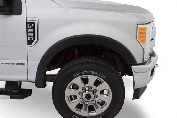 Bushwacker OE-Style Fender Flares 20115-02 Flares, OE Style, Front, Black, Dura-Flex Thermoplastic, Ford, F-150, Pair