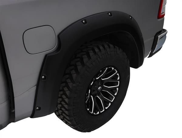 Bushwacker OE-Style Fender Flares 20120-02 Flares, OE-Style, Rear, Matte Black, Dura-Flex Thermoplastic, Ford, Pair