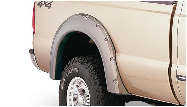 Husky Pocket-Style Fender Flares for 1999-2007 F-250 SUPER DUTY, F-350 DUTY - 2802914 Flares, Pocket Style, Front and Rear, Black, Dura-Flex Thermoplastic, Ford, Set of 4 thumbnail 2