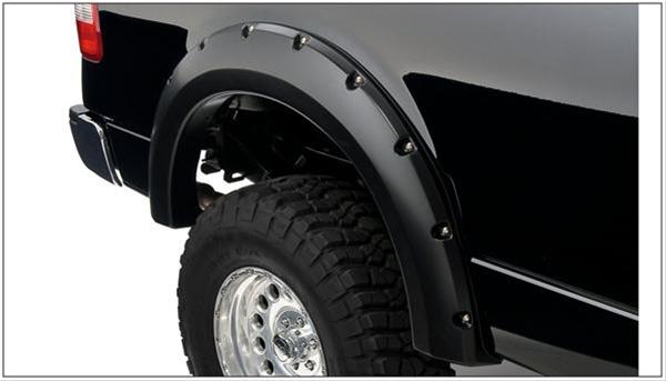 Husky Pocket-Style Fender Flares for 2004-2008 F-150, 2006-2008 MARK LT - 2802916 Flares, Pocket Style, Front and Rear, Black, Dura-Flex Thermoplastic, Ford, Set of 4 thumbnail 3