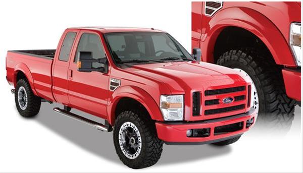 Husky OE-Style Fender Flares for 2008-2010 F-250 SUPER DUTY, F-350 DUTY - 2802918 Flares, OE Style, Front and Rear, Black, Dura-Flex Thermoplastic, Ford, Set of 4 thumbnail 2