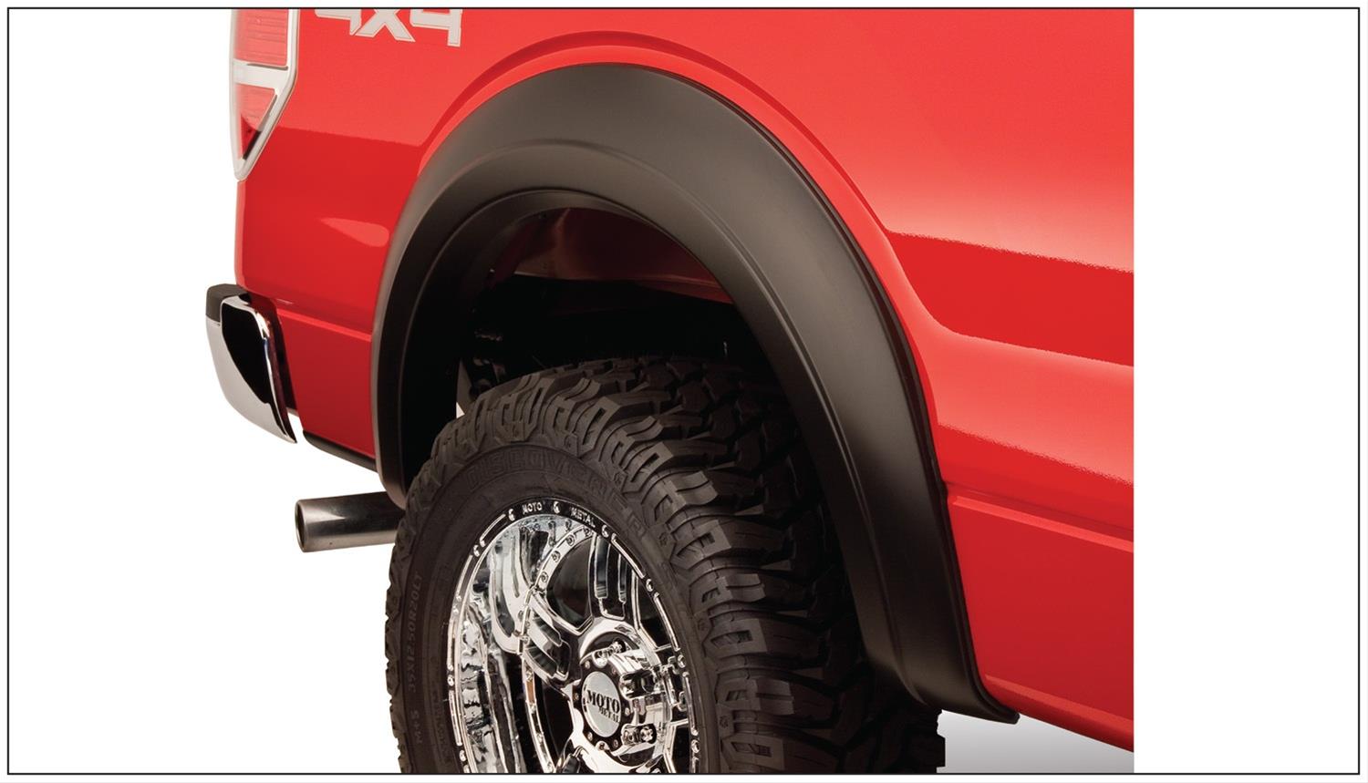 Husky Extend-A-Fender Flares for 2009-2014 F-150 - 2802926 Fender Flares, Extend-A-Fender, Front and Rear, Black, Dura-Flex Thermoplastic, Ford, Set of 4 thumbnail 4