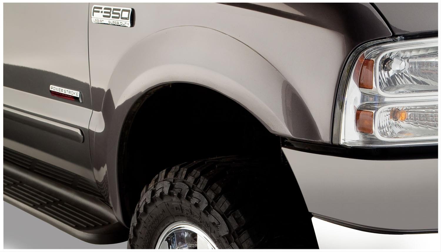 Husky Extend-A-Fender Flares for 1999-2007 F-250 SUPER DUTY, F-350 DUTY - 2802928 Fender Flares, Extend-A-Fender, Front and Rear, Black, Dura-Flex Thermoplastic, Ford, Set of 4 thumbnail 3