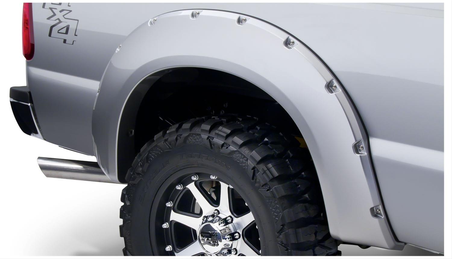 Husky Pocket-Style Fender Flares for 2011-2016 F-250 SUPER DUTY, F-350 DUTY - 2802931 Flares, Pocket Style, Front and Rear, Dura-Flex Thermoplastic, Black, Ford, Set of 4 thumbnail 3