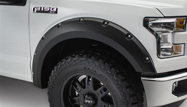 Husky Pocket-Style Fender Flares for 2015-2017 F-150 - 2802935 Flares, Pocket Style, Front/Rear, Dura-Flex Thermoplastic, Black, Ford, Set of 4 thumbnail 4