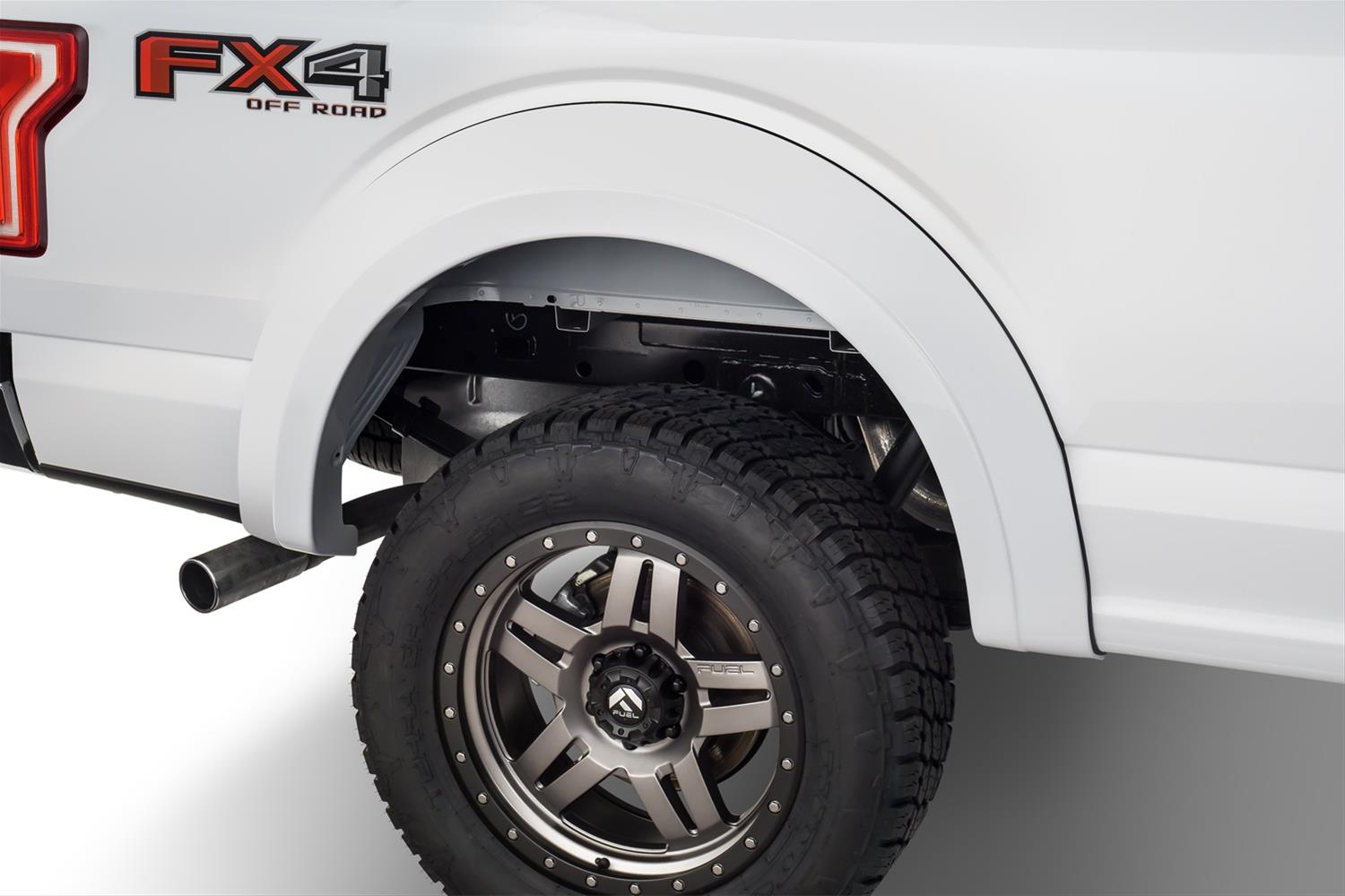 Husky Extend-A-Fender Flares for 2015-2017 F-150 - 2802936 Fender Flares, Extend-A-Fender, Front and Rear, Black, Dura-Flex Thermoplastic, Ford, Set of 4 thumbnail 2