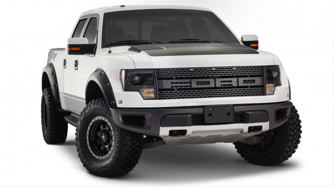 Husky Pocket-Style Fender Flares for 2010-2014 F-150 - 2802938 Flares, Pocket Style, Front and Rear, Dura-Flex Thermoplastic, Black, Ford, Set of 4 thumbnail 3