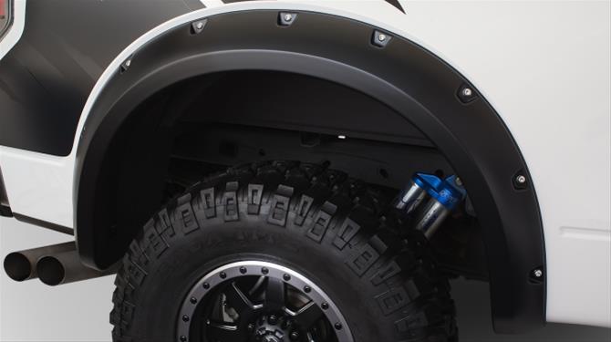 Husky Pocket-Style Fender Flares for 2010-2014 F-150 - 2802938 Flares, Pocket Style, Front and Rear, Dura-Flex Thermoplastic, Black, Ford, Set of 4 thumbnail 5