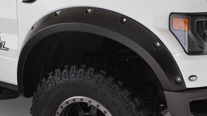 Husky Pocket-Style Fender Flares for 2010-2014 F-150 - 2802938 Flares, Pocket Style, Front and Rear, Dura-Flex Thermoplastic, Black, Ford, Set of 4 thumbnail 6