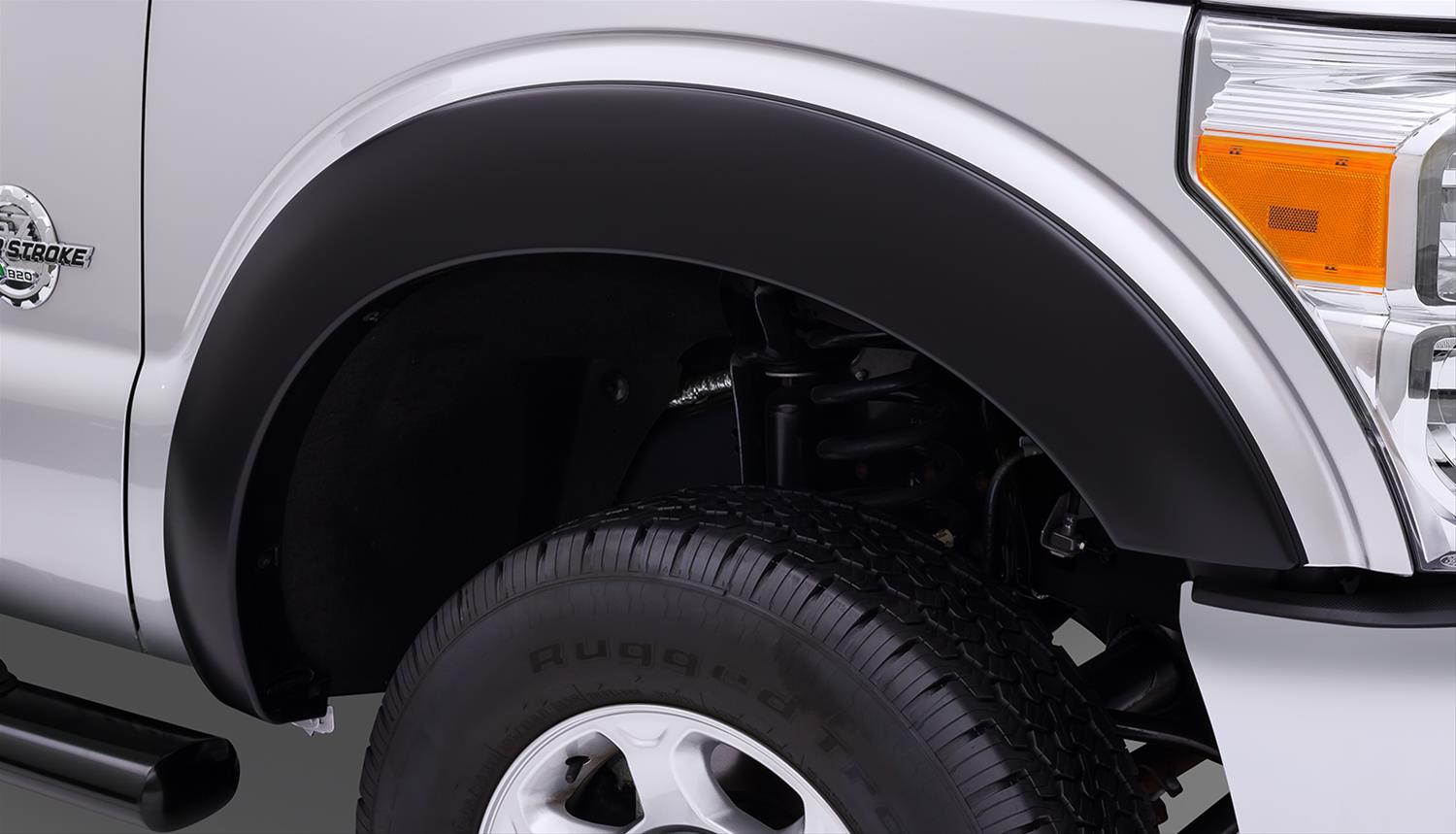 Husky OE-Style Fender Flares for 2011-2016 F-250 SUPER DUTY, F-350 DUTY - 2802941 Flares, OE-Style, Front and Rear, Black, Dura-Flex Thermoplastic, Ford, Set of 4 thumbnail 2