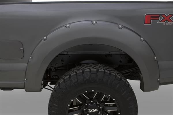 Husky OE-Style Fender Flares for 2017-2022 F-250 SUPER DUTY, F-350 DUTY - 2802944 Flares, OE-Style, Front and Rear, Black, Dura-Flex Thermoplastic, Ford, Set of 4 thumbnail 2