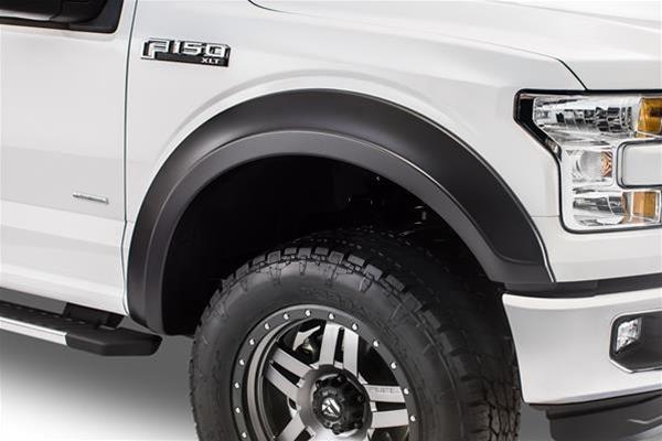 Husky Extend-A-Fender Flares for 2018-2020 F-150 - 2802947 Fender Flares, Extend-A-Fender, Front and Rear, Black, Dura-Flex Thermoplastic, Ford, Set of 4